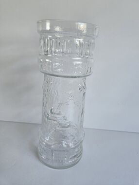 Vintage Red Lobster Souvenir Lighthouse Cocktail Glass
